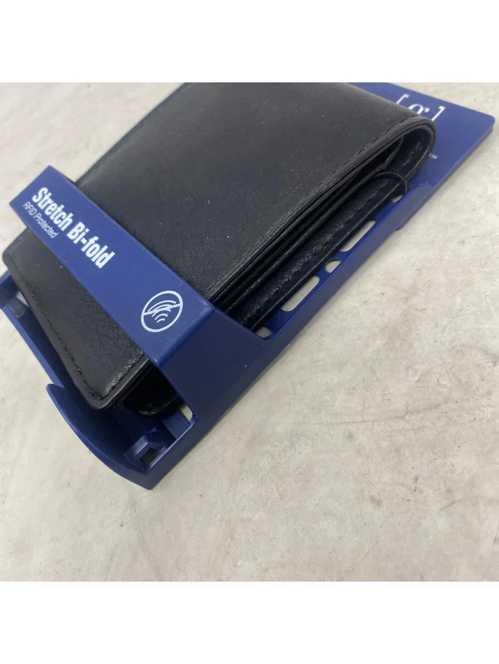 George Men's Stretch Bifold Wallet RFID Protected